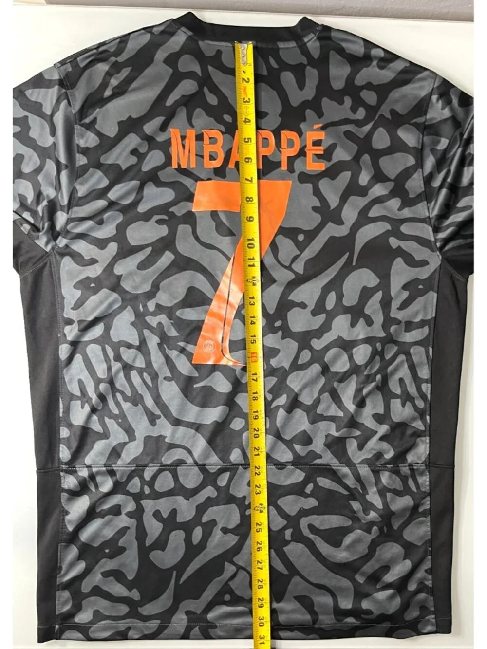 2023/24 PSG Authentic Third UCL Jersey #7 Mbappe XXL RARE 3rd
